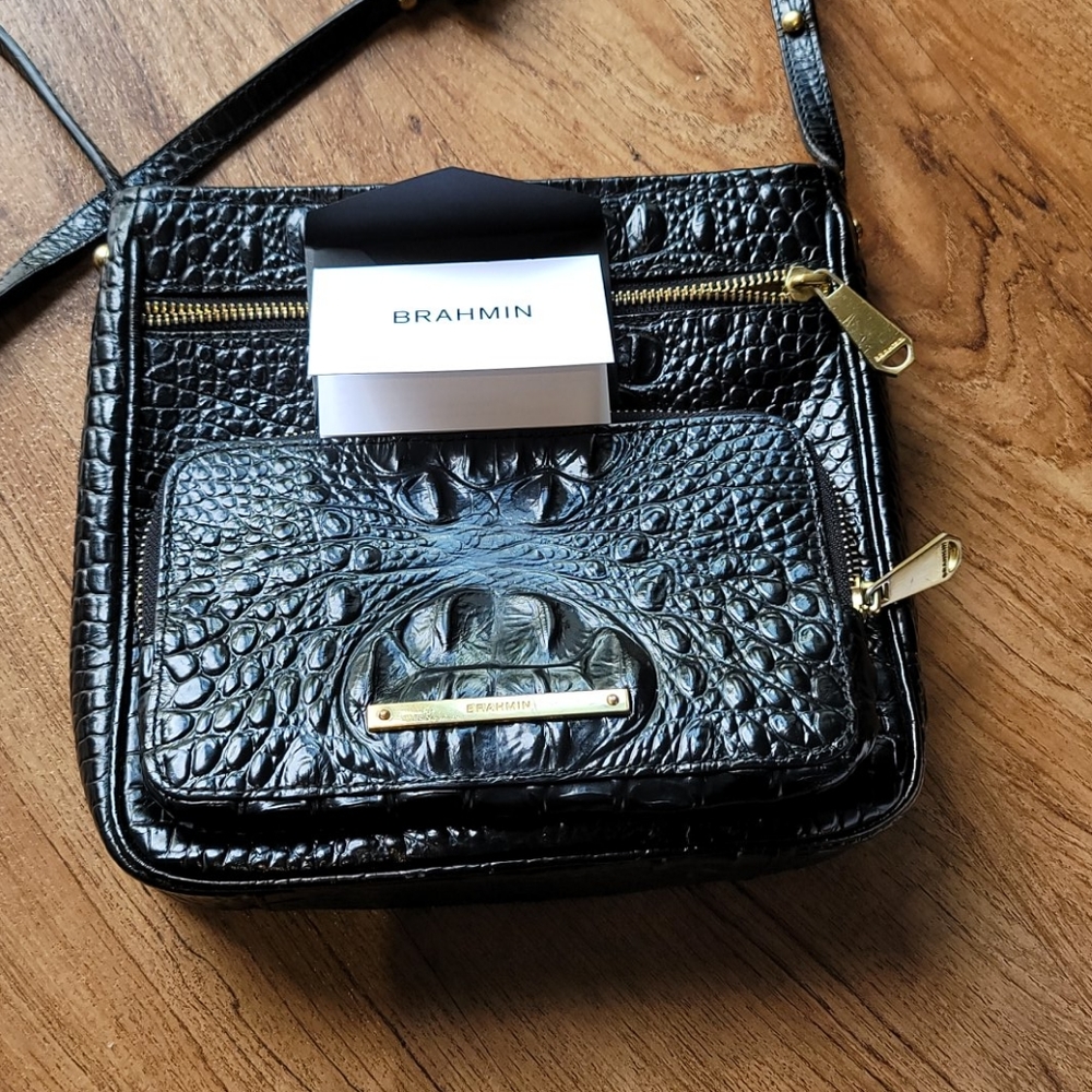 Brahmin Black Crossbody Handbag